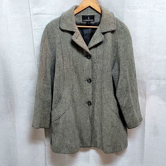 Woman's Beautiful London Fog Wool Jacket - Picture 1 of 12